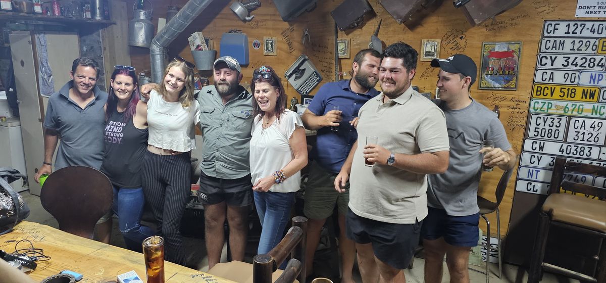 Fun times at the bar